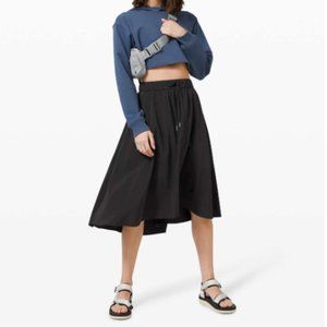 Lululemon Time to Flounce Skirt Black